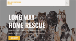 Desktop Screenshot of mylongwayhome.org